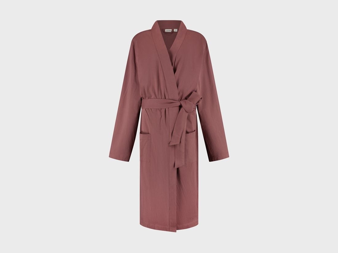 Bademantel Baumwolljersey Evening Rose