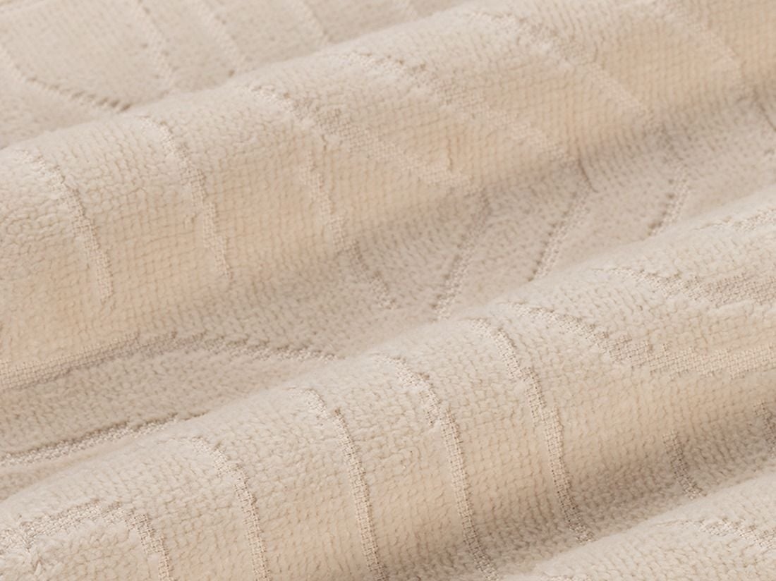 Bademantel Velours Soft Sand