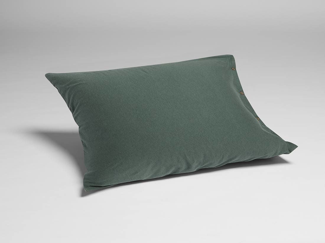 Kissenbezug Baumwolljersey Pine Green