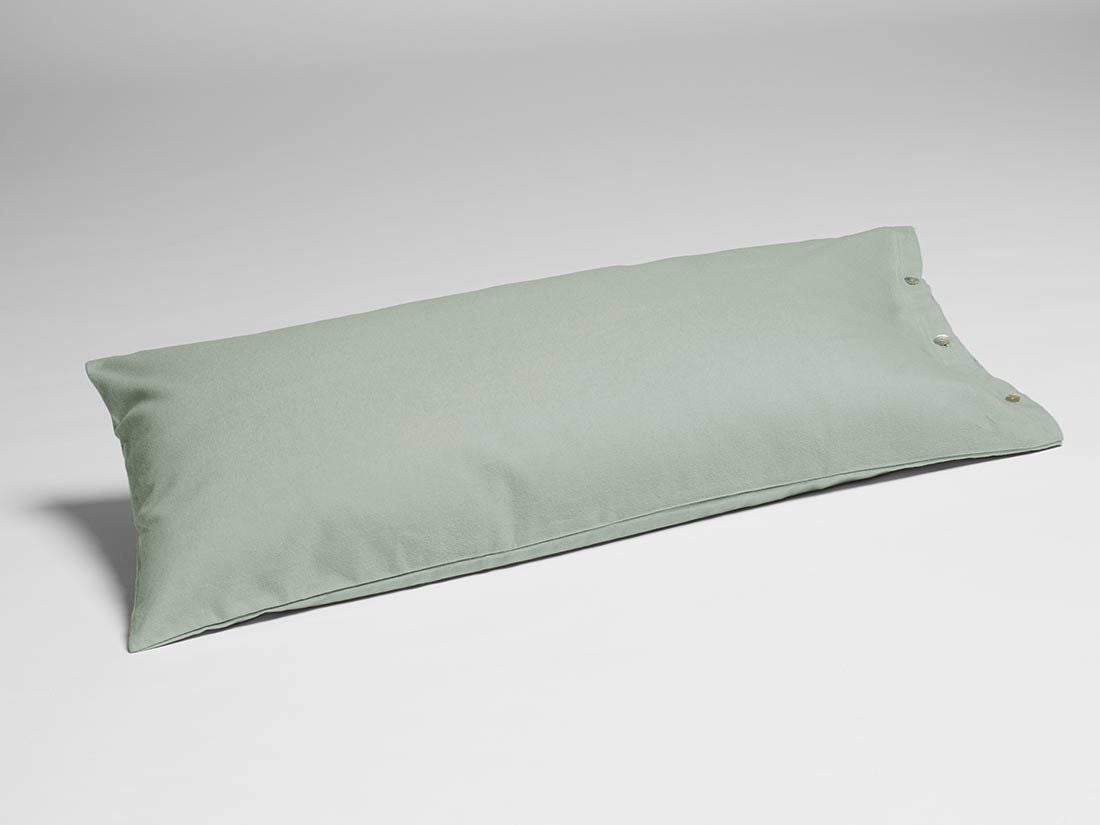 Kissenbezug Flanell Pale Green 40x80
