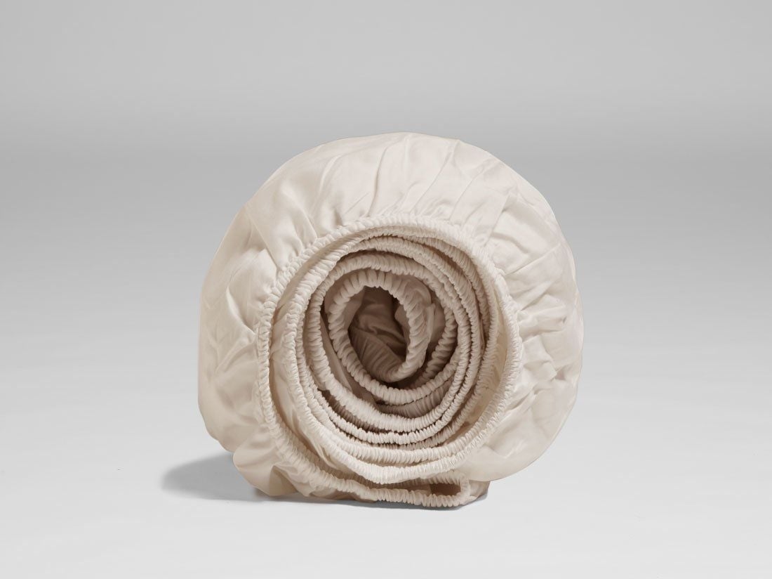 Spannleintücher Baumwollsatin Natural