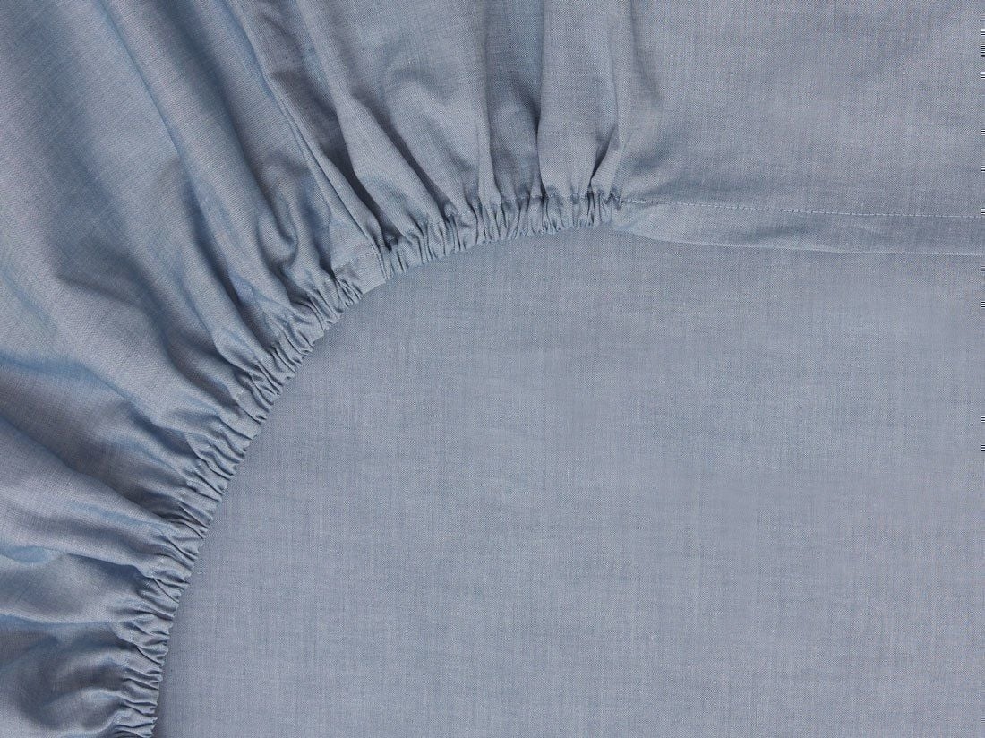 Spannleintücher TENCEL™ Blue Chambray