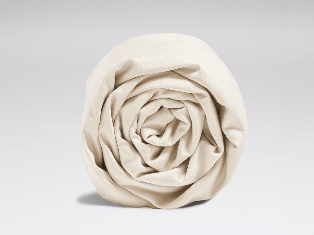 Bettlaken Baumwollsatin Natural