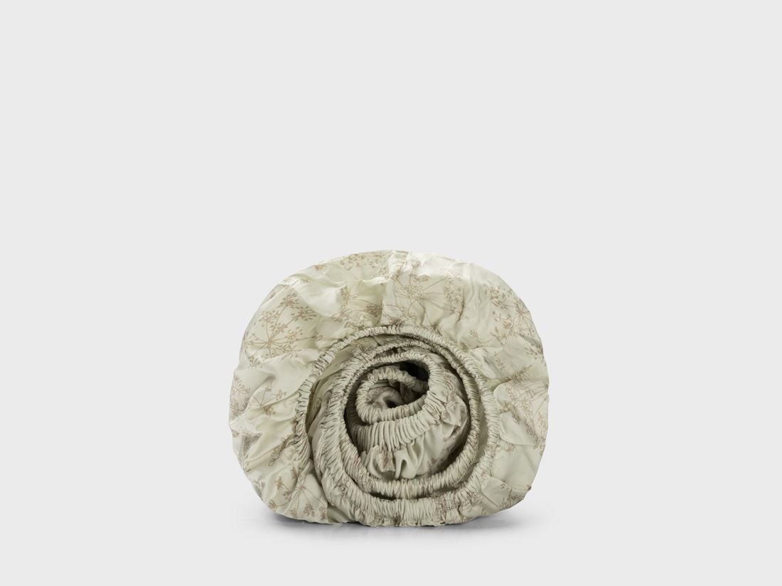 Kinderspannleintücher Baumwollsatin Natural Bloom 70x145x15