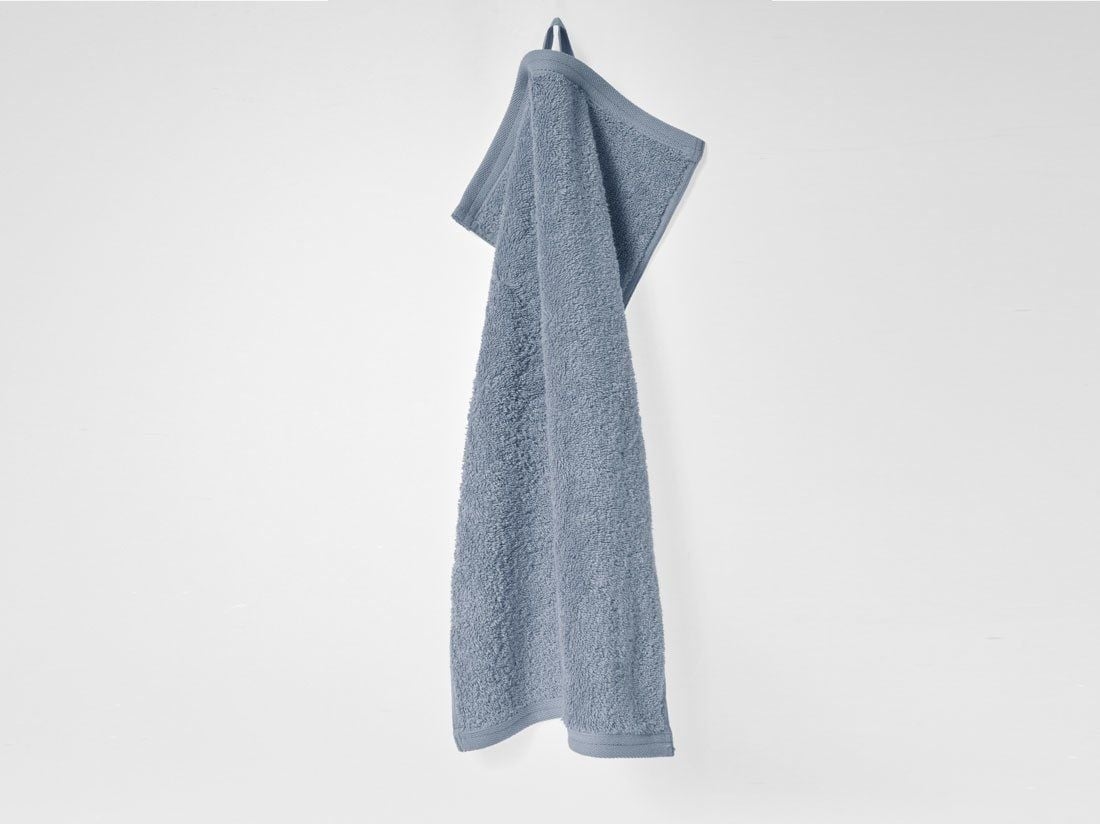 Gästehandtücher Terry Faded Blue 30x50 - 4 st