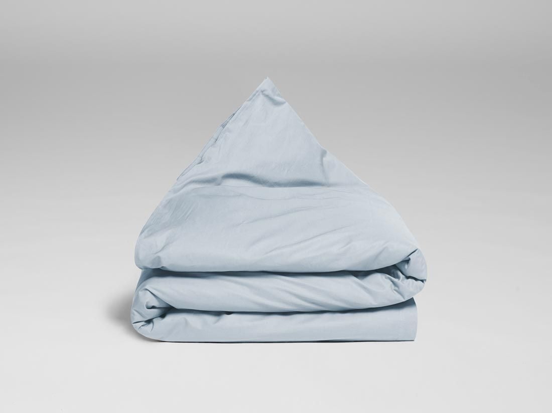 Kinderbettwäsche Baumwollsatin Sky Blue