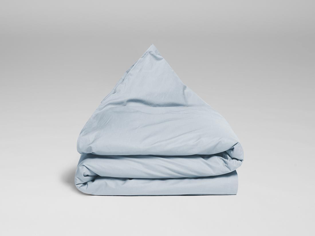 Kinderbettwäsche Baumwollsatin Sky Blue