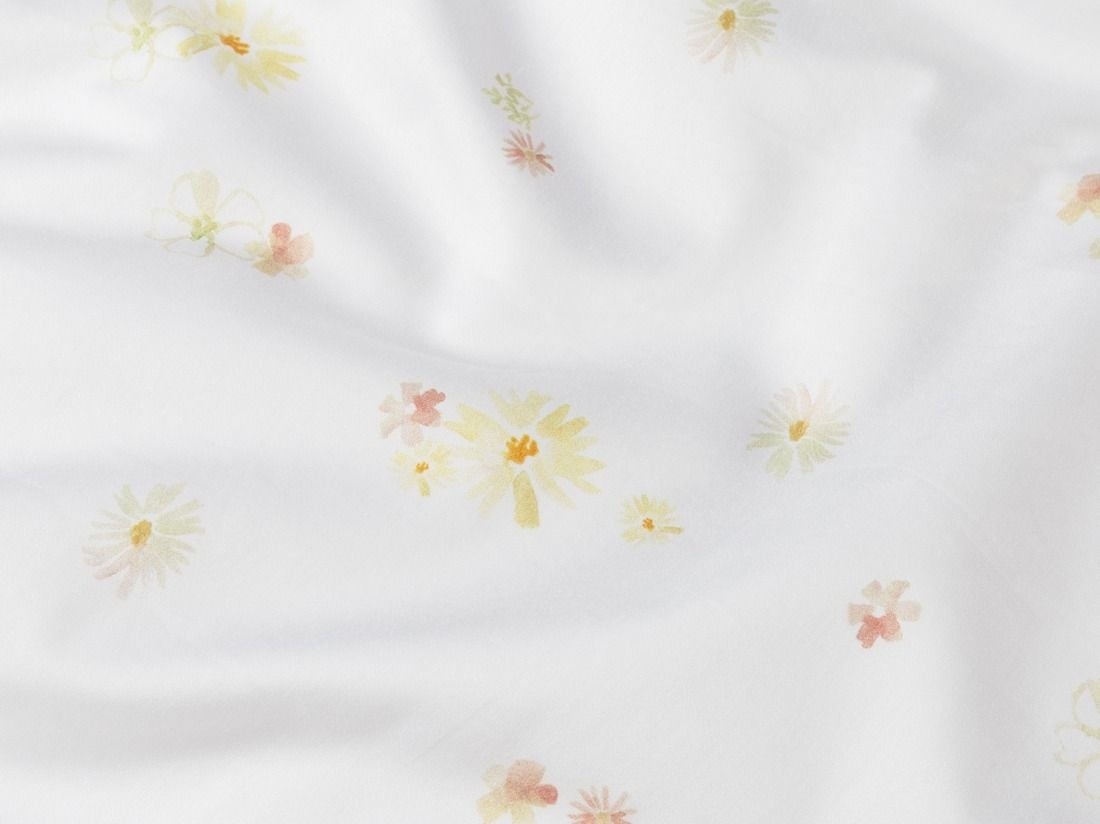 Kissenbezug Baumwollsatin Flower Valley