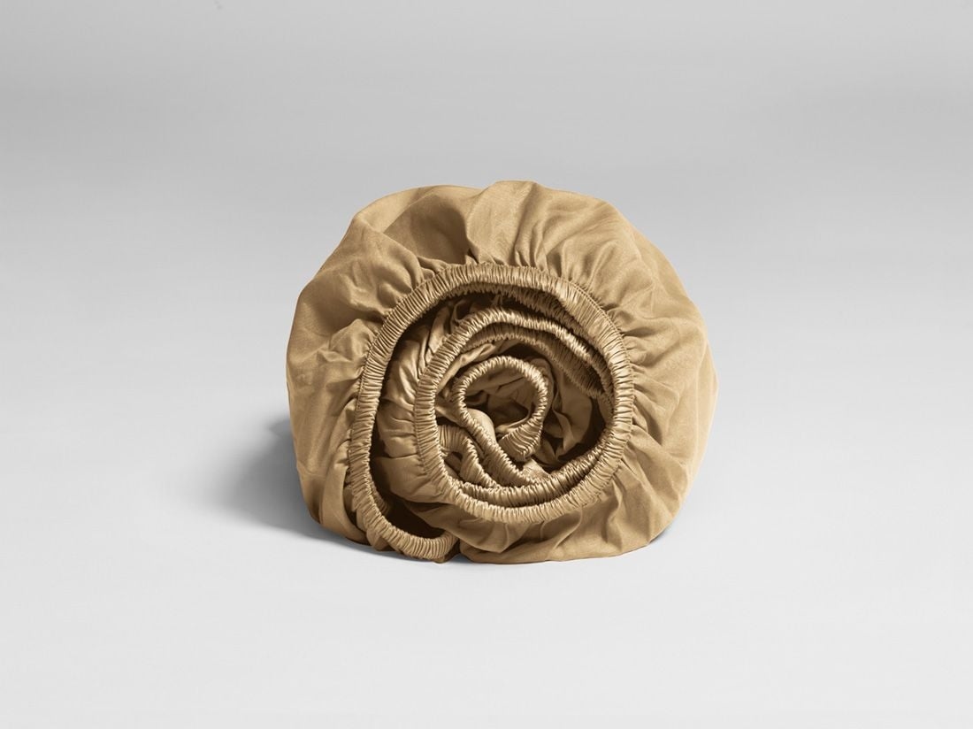 Spannleintücher Baumwollsatin Honey 160x200x30