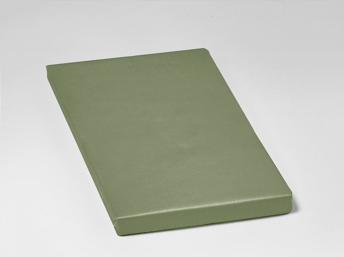 Spannleintücher Baumwollsatin Mid Olive