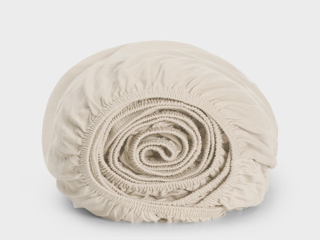 Spannleintücher Baumwolljersey Sunrise White