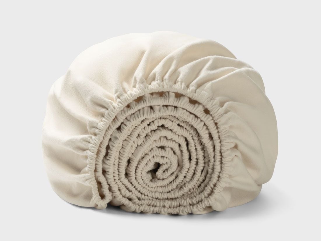 Spannleintücher Flanell Natural