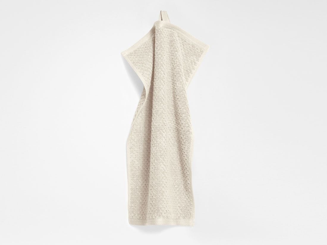 Gästehandtücher Dots White Sand 30x50 - 4 st