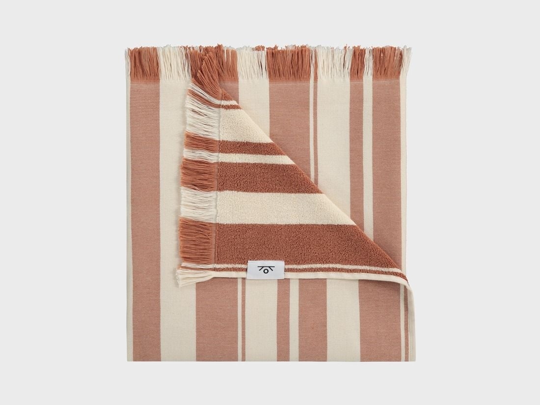 Hamamtuch Terracotta Stripe 100x180 - 1 Stk.