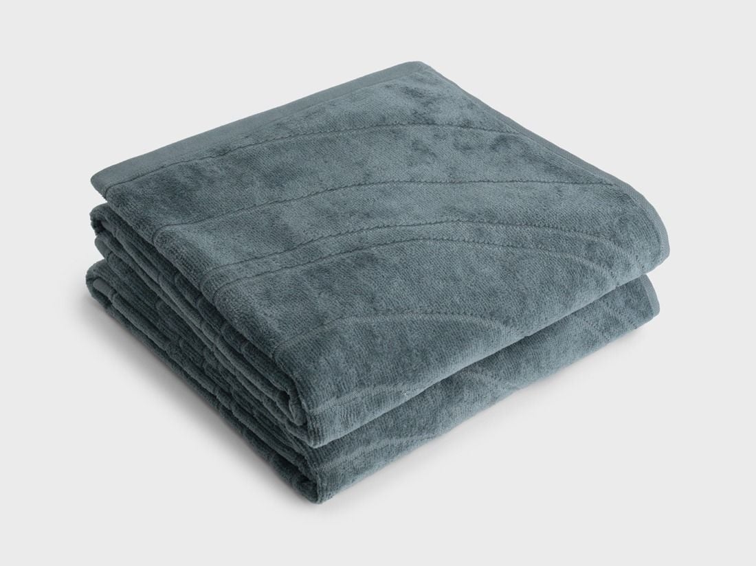 Handtücher Velours Pebble Blue 50x100
