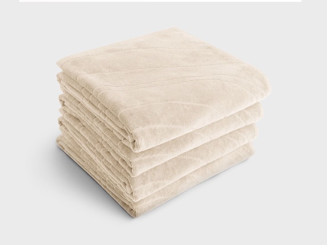 Handtücher Velours Soft Sand 50x100 - 4 st