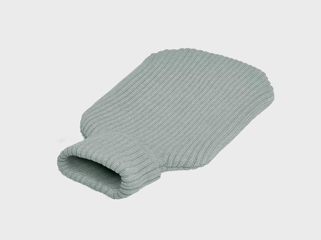 Wärmflaschenbezug Baumwolle Sea Green 36x20