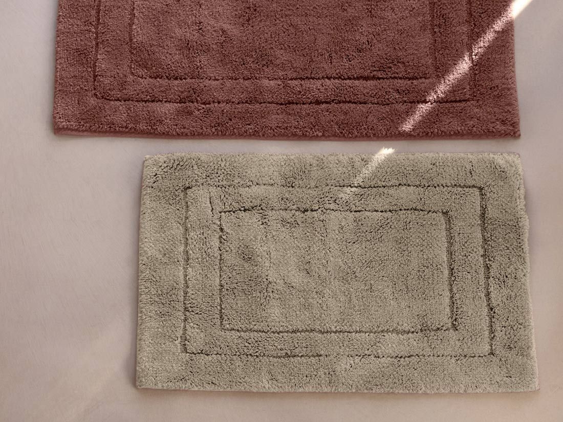 Badematte Deluxe Warm Taupe 50 × 80