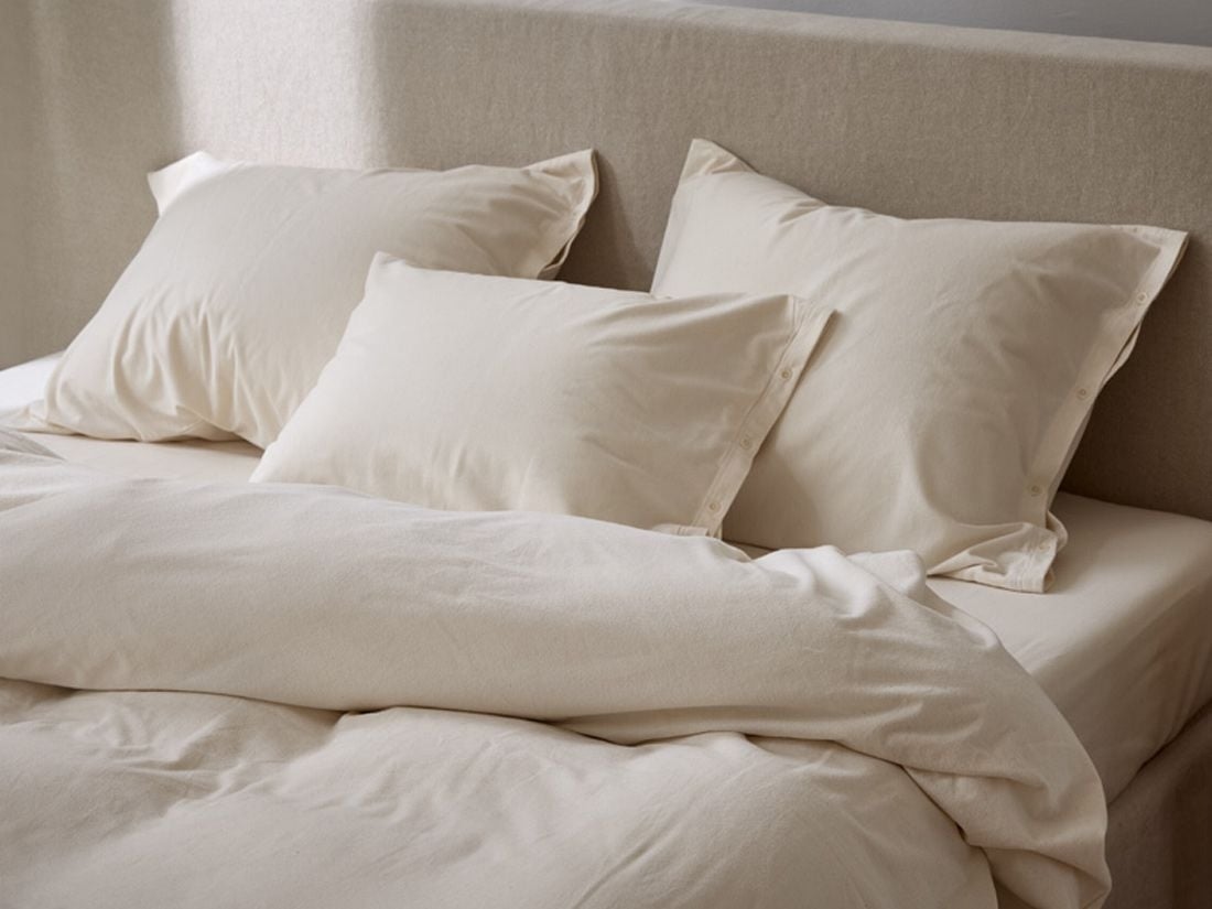 Kissenbezug Flanell Natural