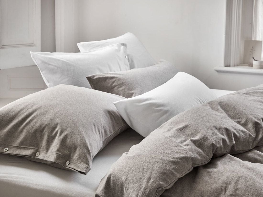 Bettwäscheset Flanell Stone Brown