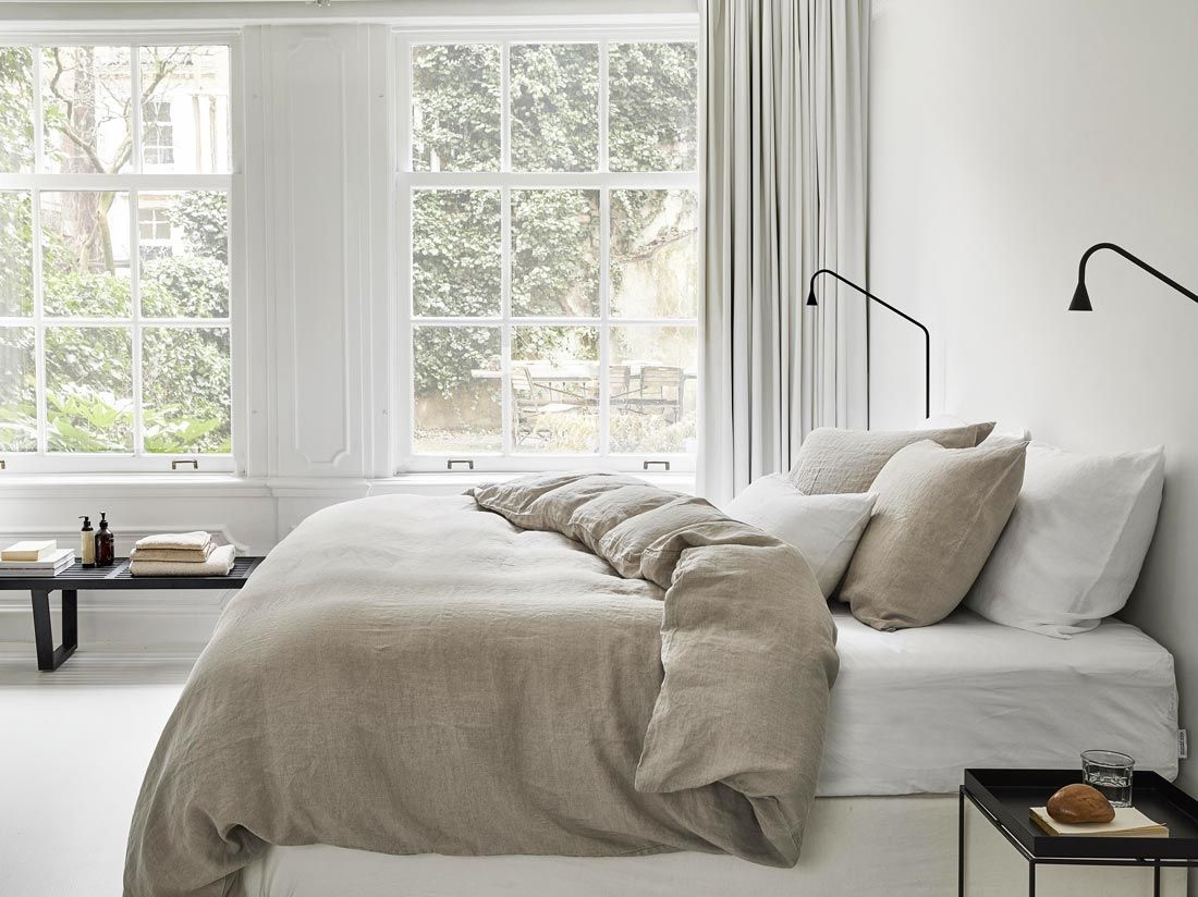 Bettwäscheset Gewaschenes Leinen Natural