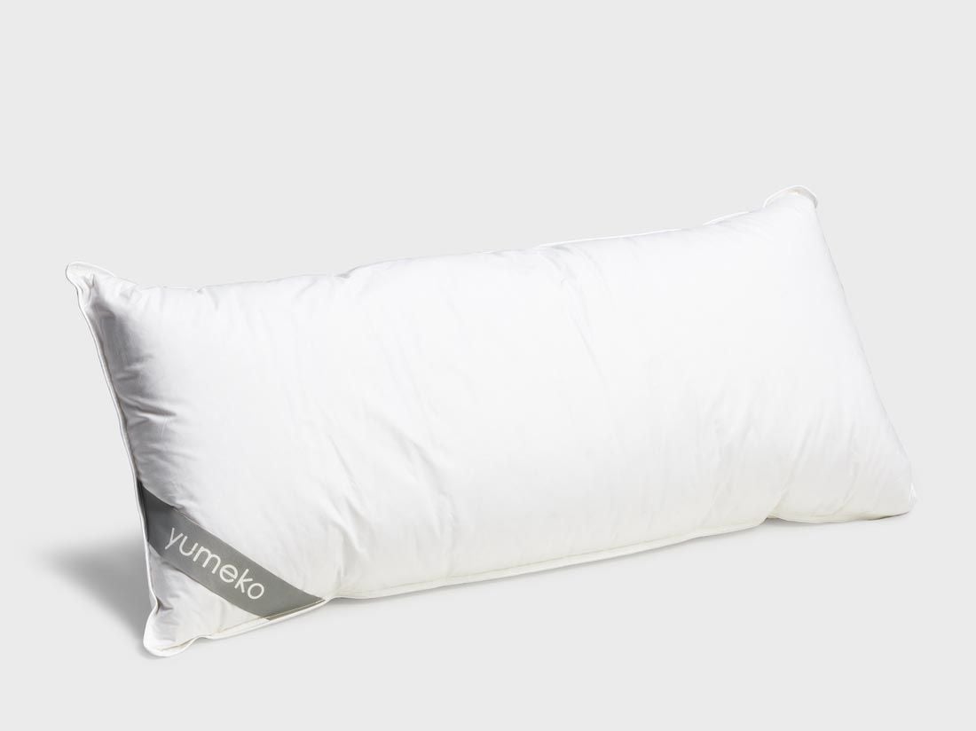 Kissen Recycled Daunen 40x80 Weich