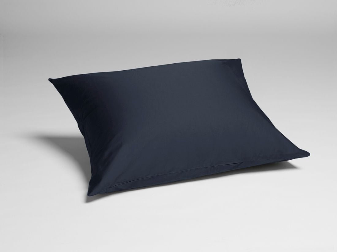 Kissenbezug Baumwollsatin Blueberry