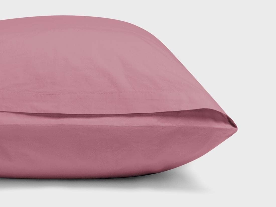Seitenschläferkissenbezug Perkal-Baumwolle Raspberry Dream 37x160