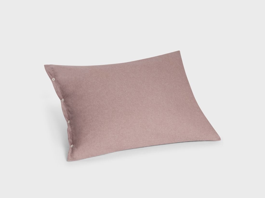 Kissenbezug Flanell Mauve Chambray