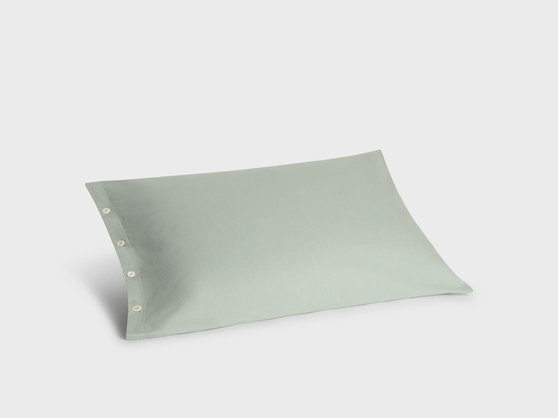 Kissenbezug Flanell Pale Green 50x70