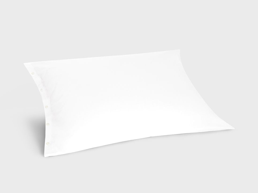 Kissenbezug Flanell Pure White 70x90