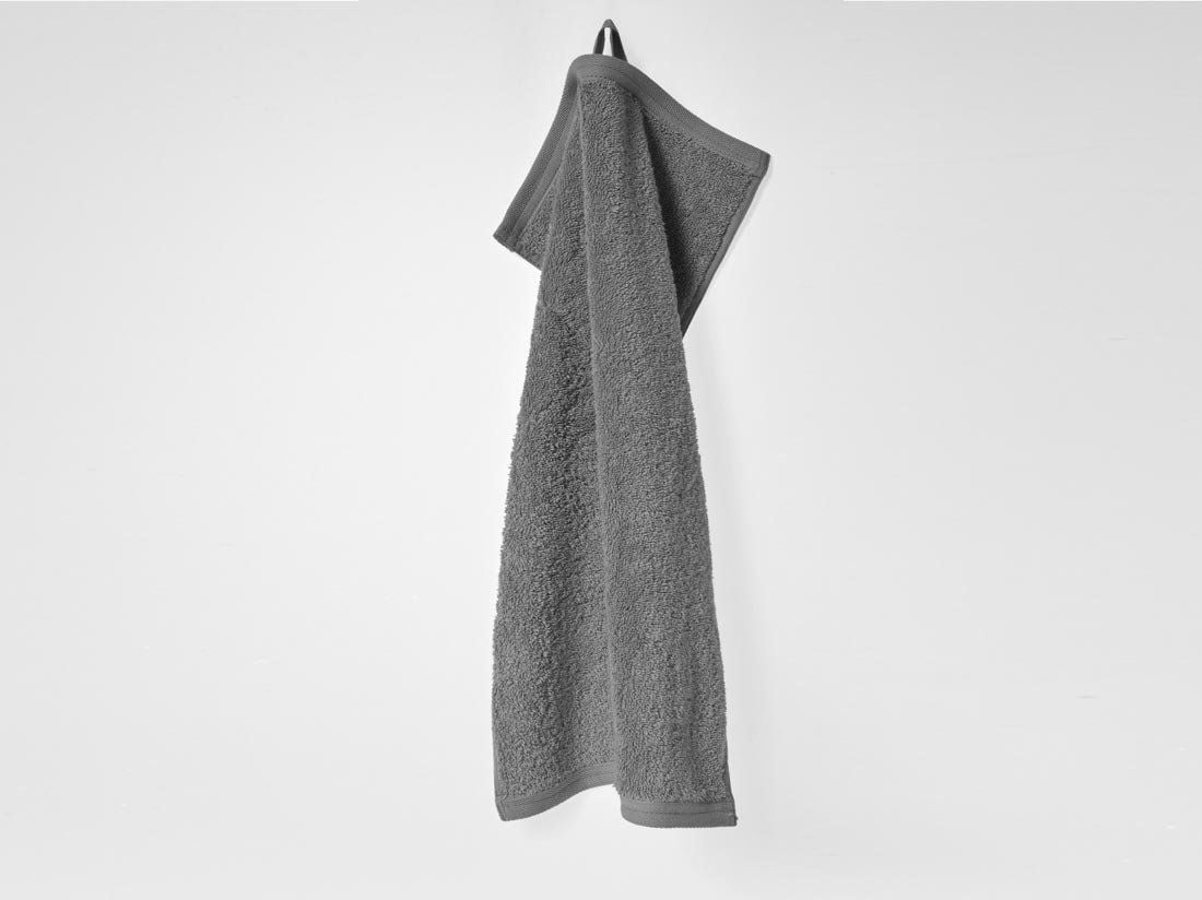 Gästehandtücher Terry Dark Grey 30x50 - 4 Stk.