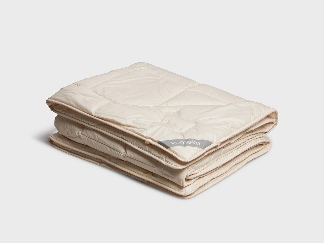 Schurwolle-Bettdecke Winter