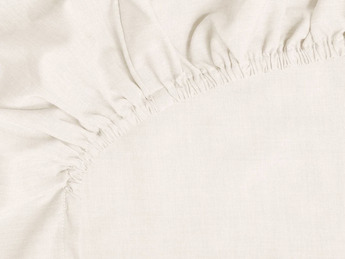 Spannleintücher TENCEL™ Latte Chambray