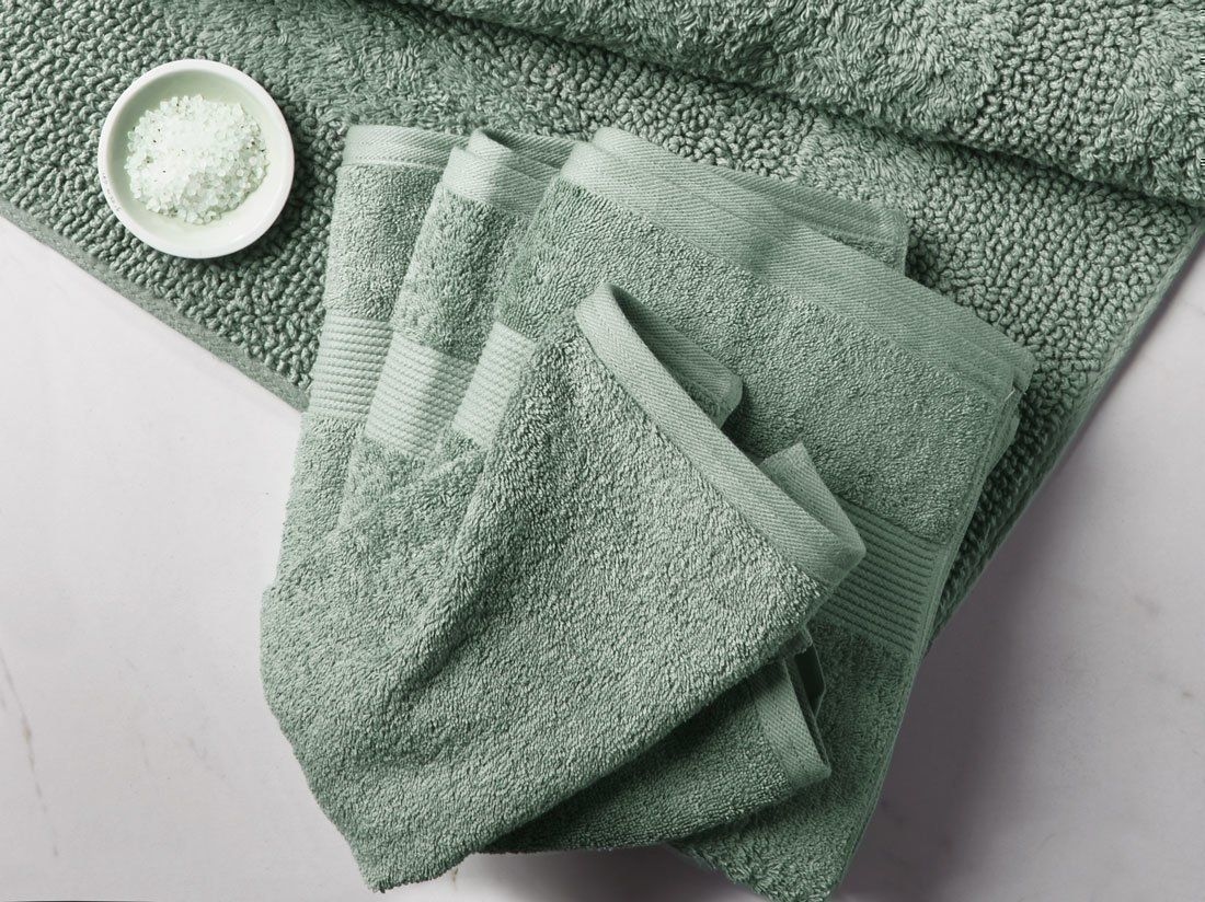 Handtücher Terry Sea Green 50x100