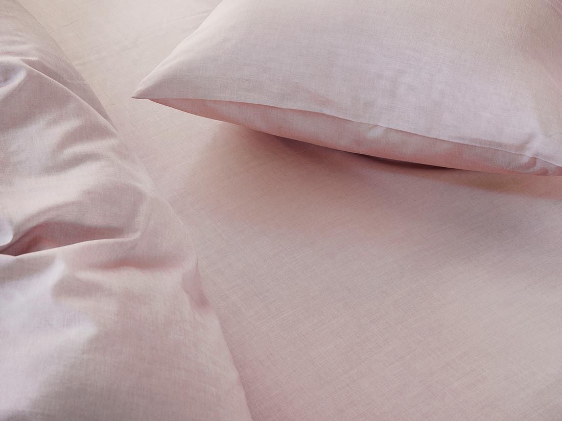 Spannleintücher TENCEL™ Rose Chambray