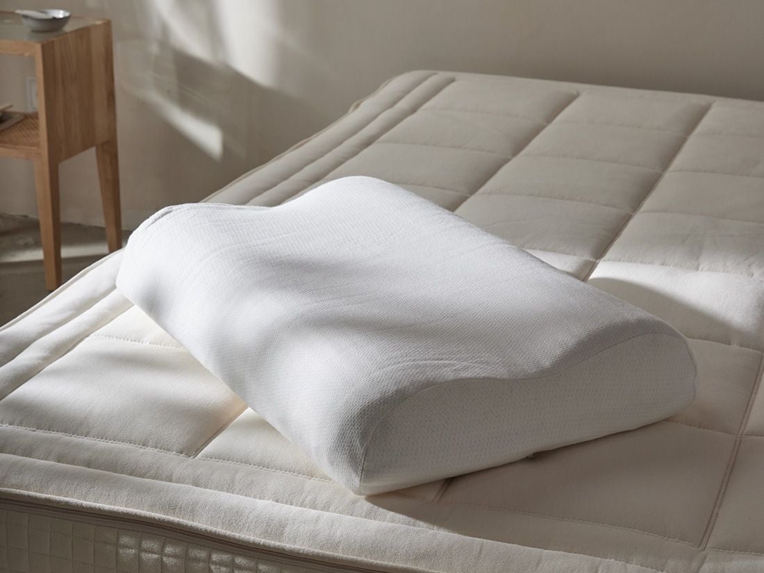 Kissen Naturlatex Wave 44x63x11/13 Medium