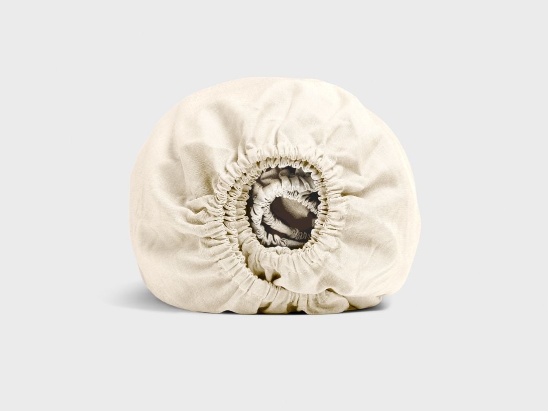 Spannleintücher TENCEL™ Latte Chambray