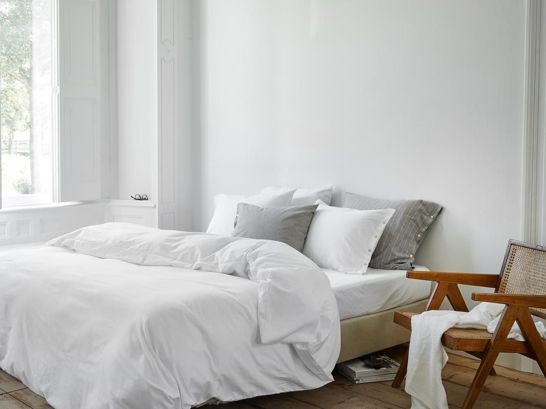 Bettwäscheset Flanell Pure White